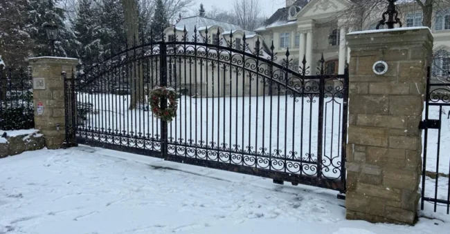 How Prevent Winter Freezing Of Automatic Gate Opener Arms How Prevent Winter Freezing Of Automatic Gate Opener Arms